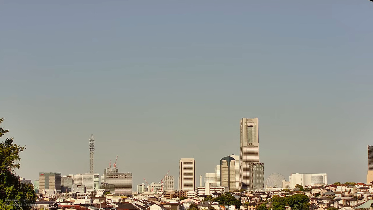 YokohamaLive横浜ランドマークタワーライブカメラ(神奈川県横浜市西区)