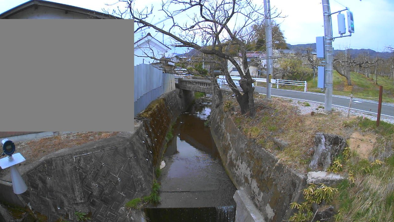 米川明神橋ライブカメラ(福島県福島市飯坂町湯野)