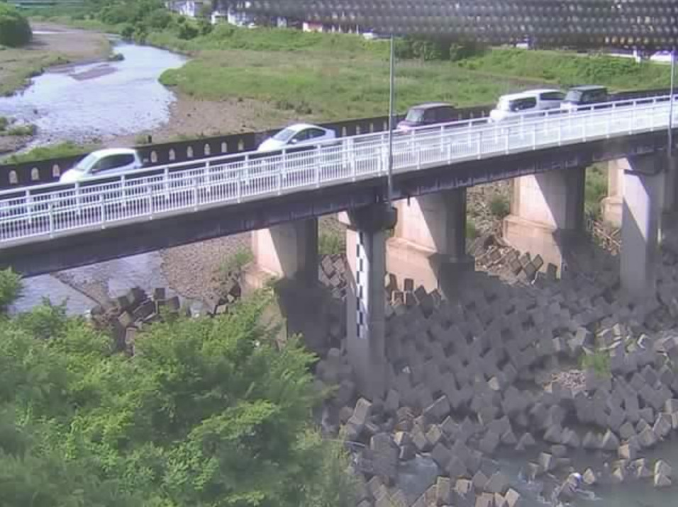 犬上川無賃橋ライブカメラ(滋賀県彦根市高宮町)