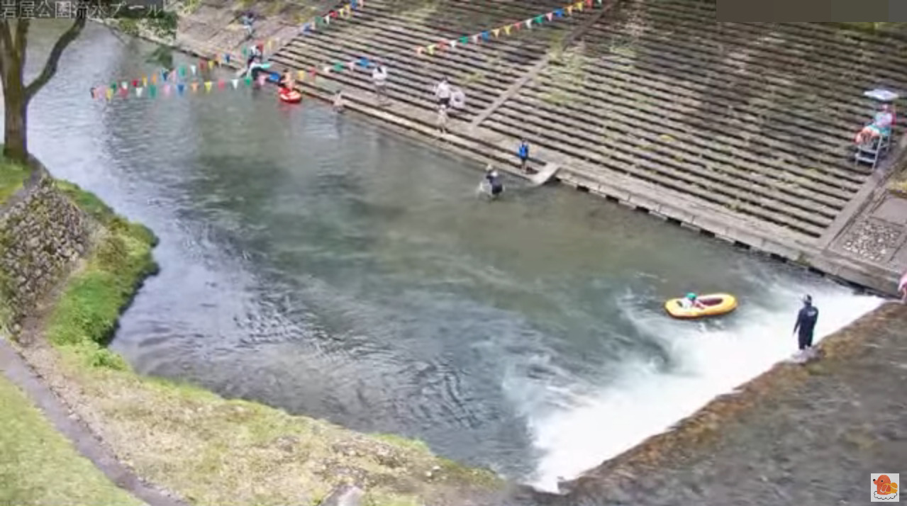 岩屋公園流水プールライブカメラ(鹿児島県南九州市川辺町清水)