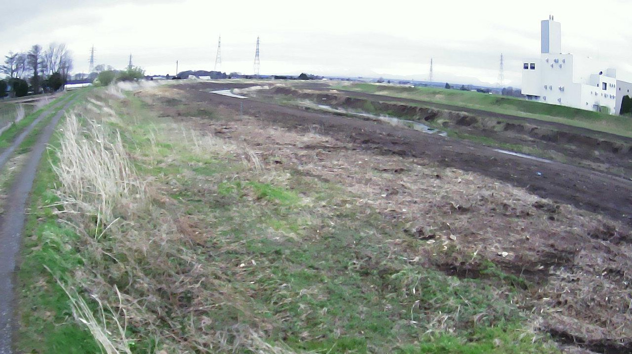 漁川3.4KP右岸ライブカメラ(北海道恵庭市春日)