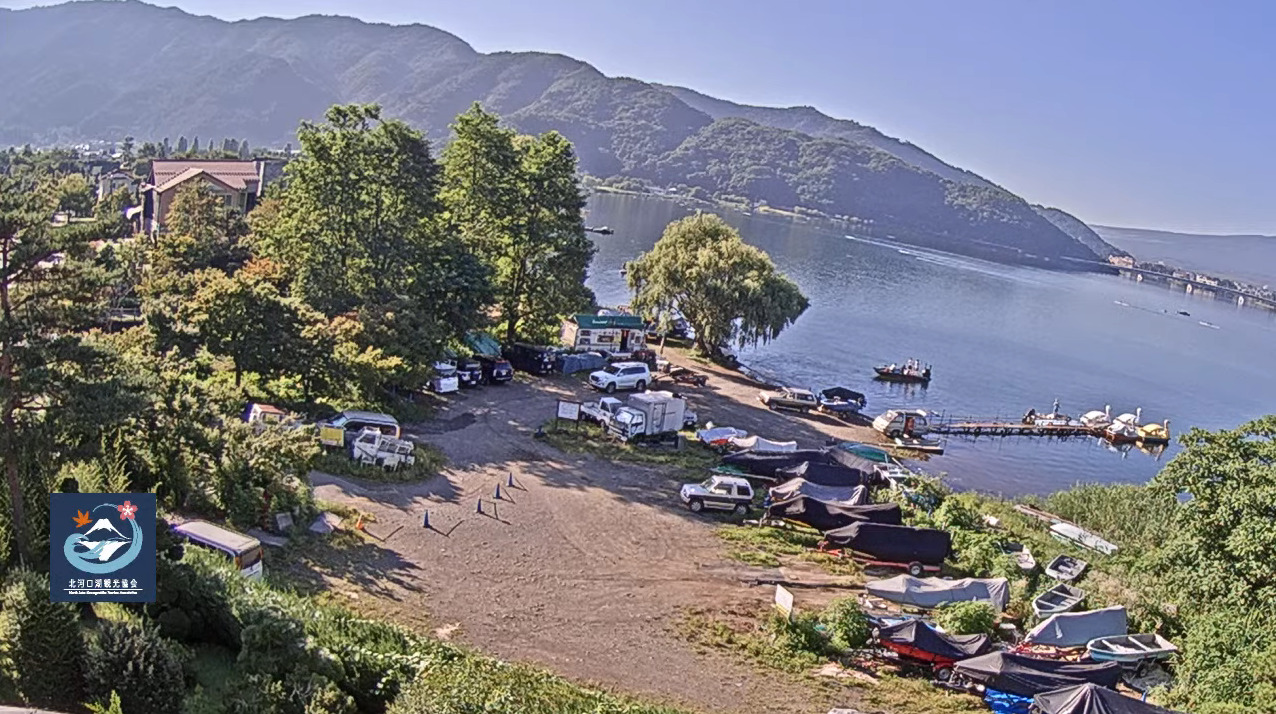 北河口湖観光協会第2ライブカメラ(山梨県富士河口湖町河口)