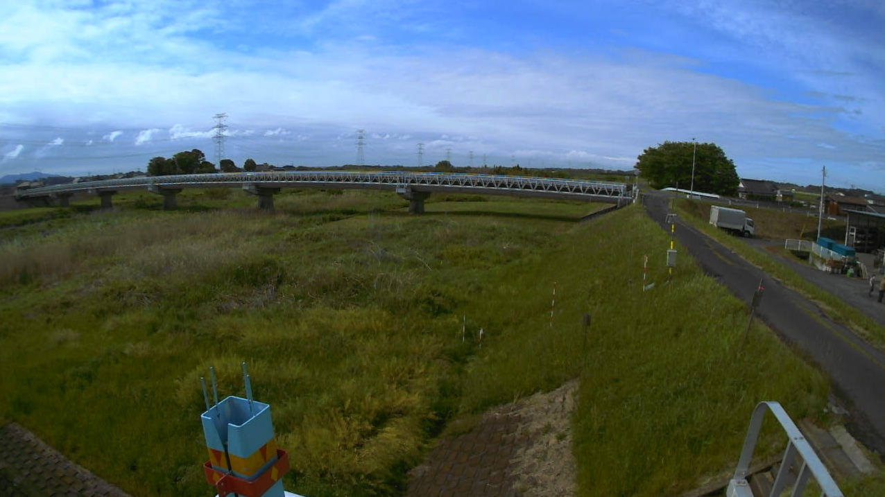 小貝川56.6KP右岸ライブカメラ(茨城県筑西市西石田)