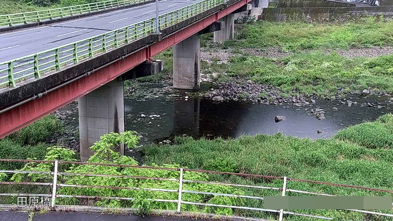 成羽川田原橋ライブカメラ(岡山県高梁市備中町東油野)