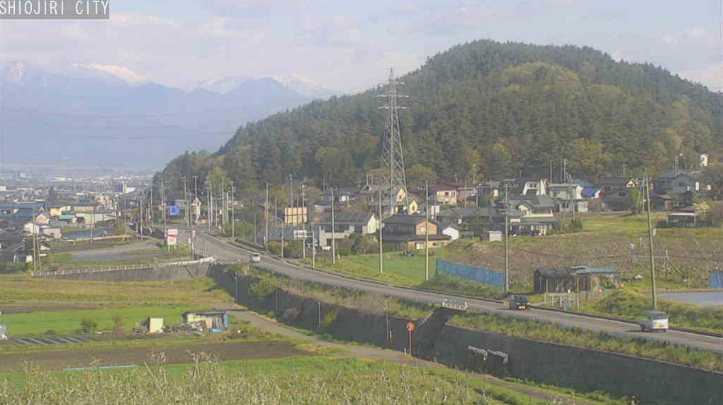 パノラマ塩尻国道153号ライブカメラ(長野県塩尻市峰原)