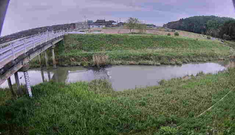 酒見川免田橋ライブカメラ(石川県志賀町酒見)
