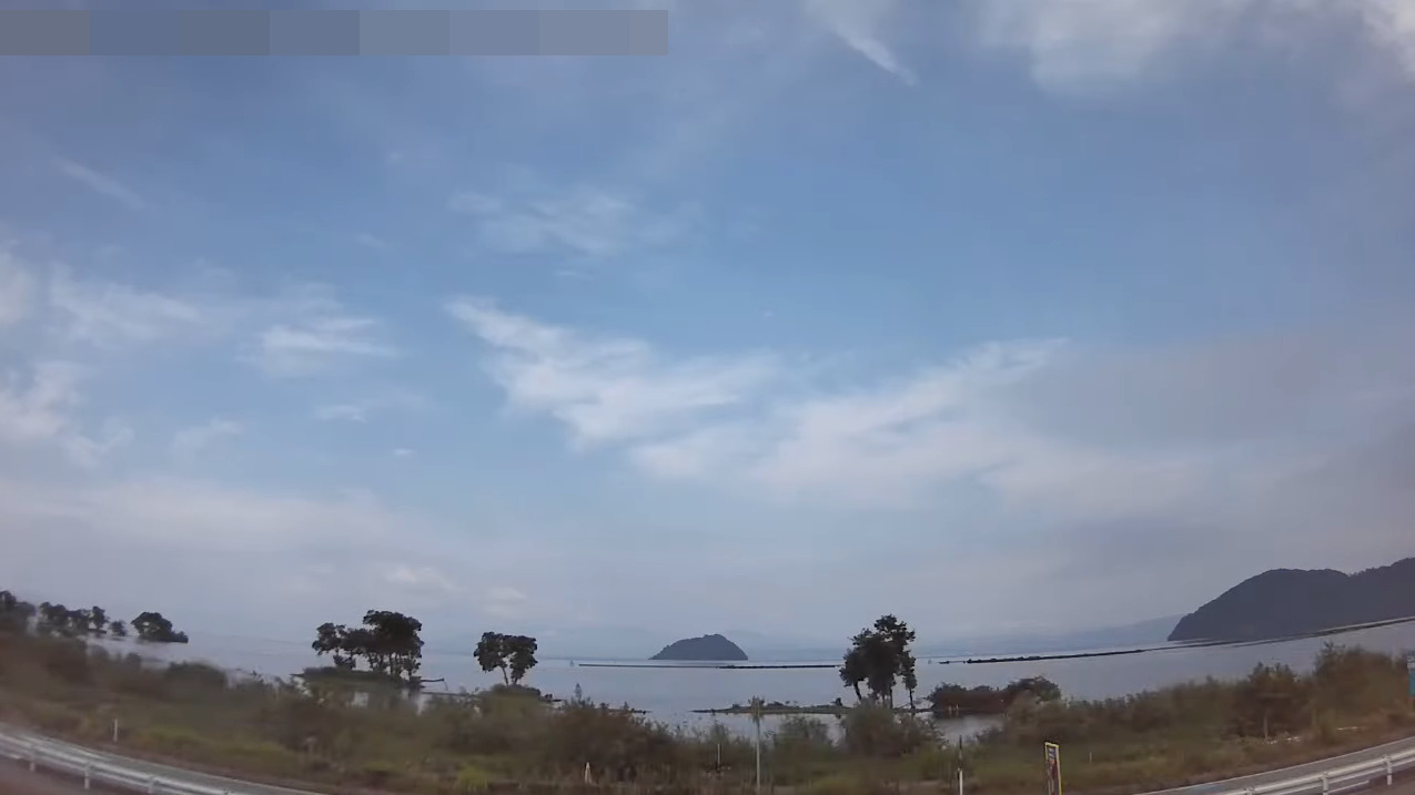 ここ滋賀琵琶湖ライブカメラ(滋賀県長浜市湖北町今西)