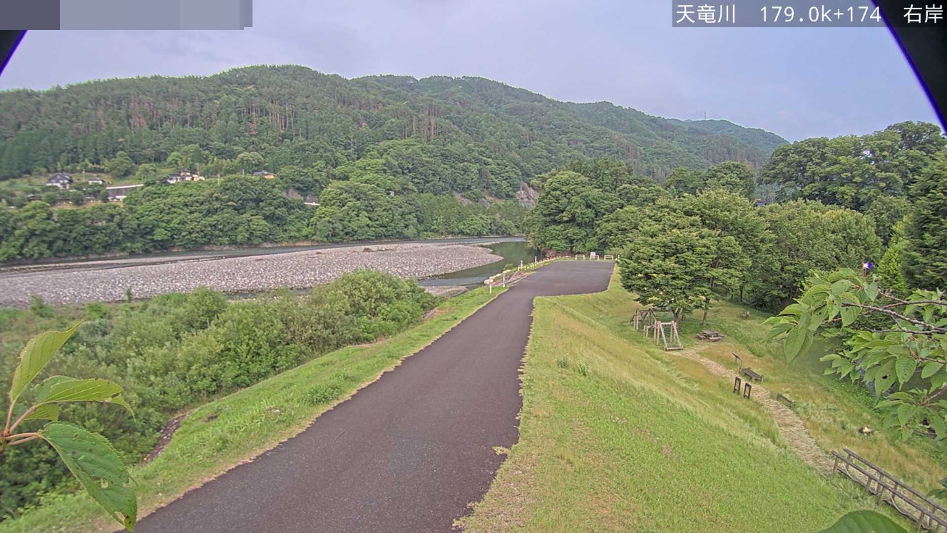 天竜川179.0KP右岸ライブカメラ(長野県駒ヶ根市下平)