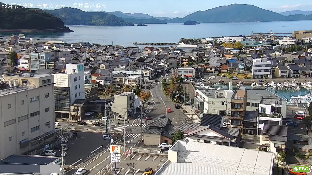 FBC小浜ライブカメラ(福井県小浜市千種)