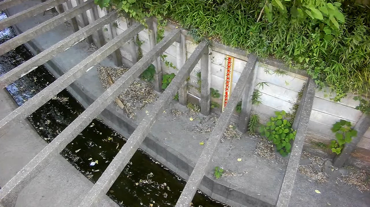 入間川入間川水位観測所ライブカメラ(東京都調布市若葉町)