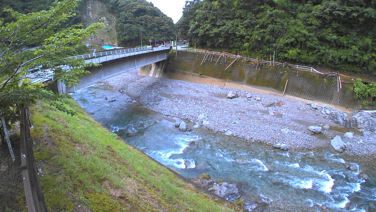 万江川屋形大橋ライブカメラ(熊本県山江村万江)