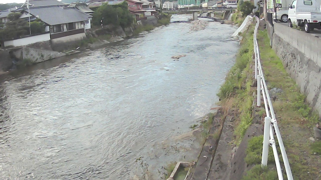 成羽川駅前大橋ライブカメラ(広島県庄原市東城町川西)