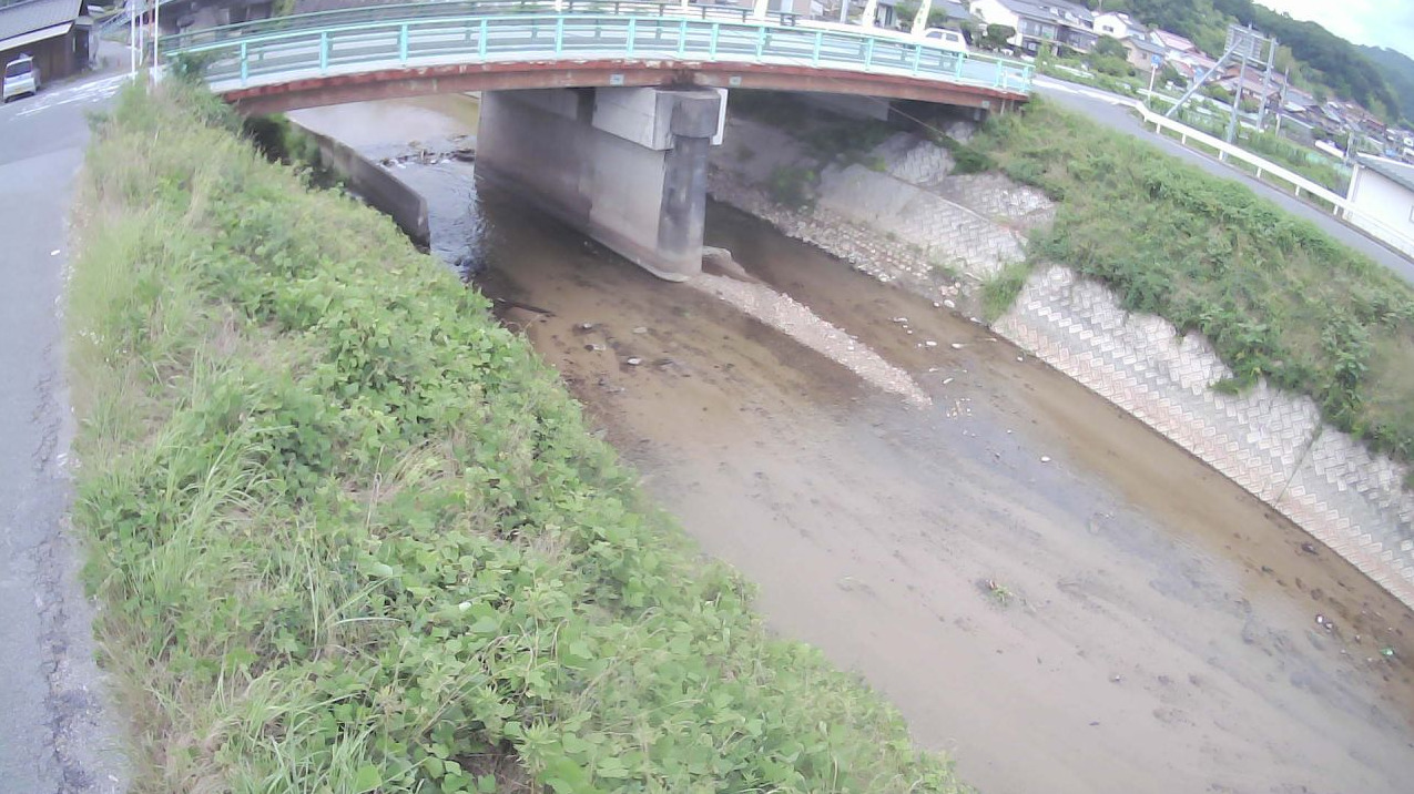 梨和川新境橋ライブカメラ(広島県三原市南方)