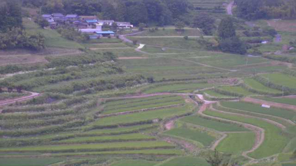 大垪和棚田ライブカメラ(岡山県美咲町大垪和西)