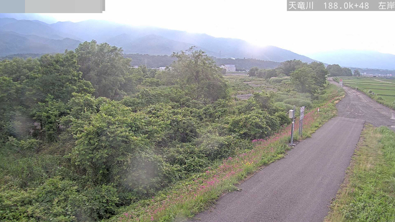 天竜川188.0KP左岸ライブカメラ(長野県伊那市東春近)