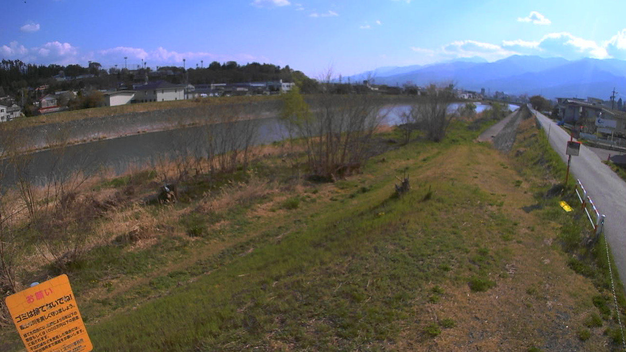 天竜川194.6KP右岸ライブカメラ(長野県伊那市山寺)