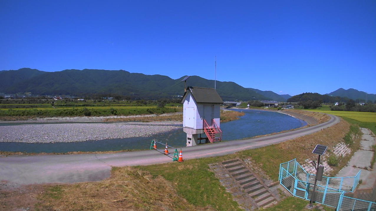 天竜川208.2KP左岸ライブカメラ(長野県辰野町樋口)