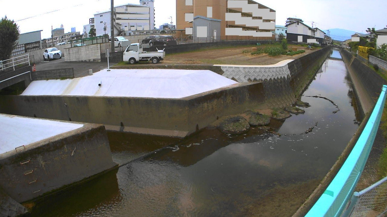 筒川高橋橋ライブカメラ(福岡県久留米市東櫛原町)