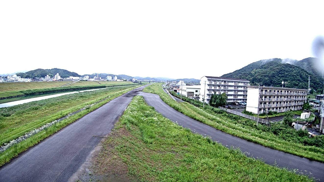 後川1.4KP左岸ライブカメラ(高知県四万十市古津賀)