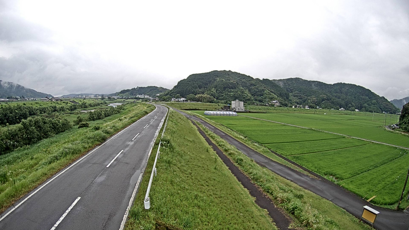 後川5.0KP右岸ライブカメラ(高知県四万十市敷地)