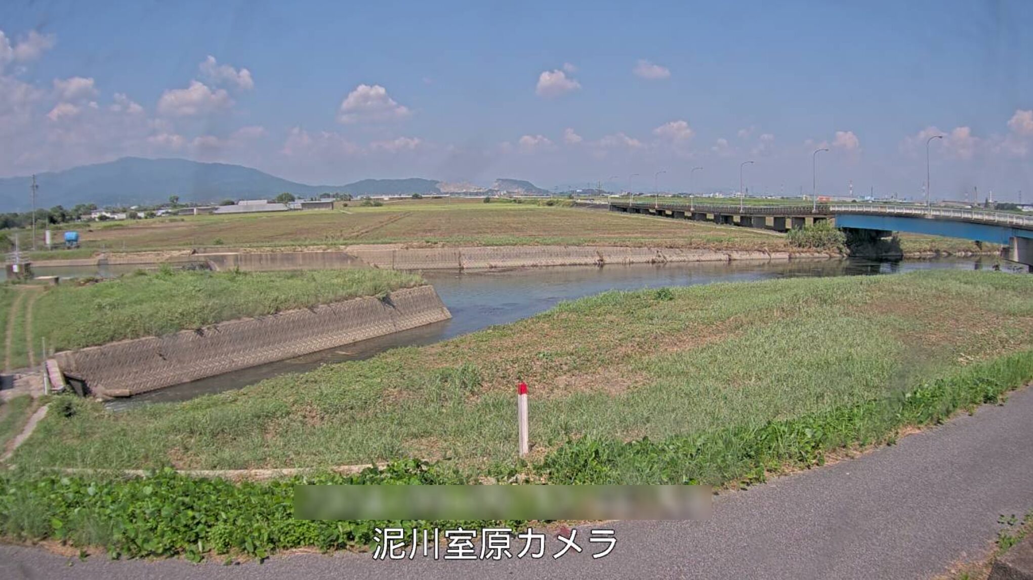 泥川室原ライブカメラ(岐阜県養老町室原)