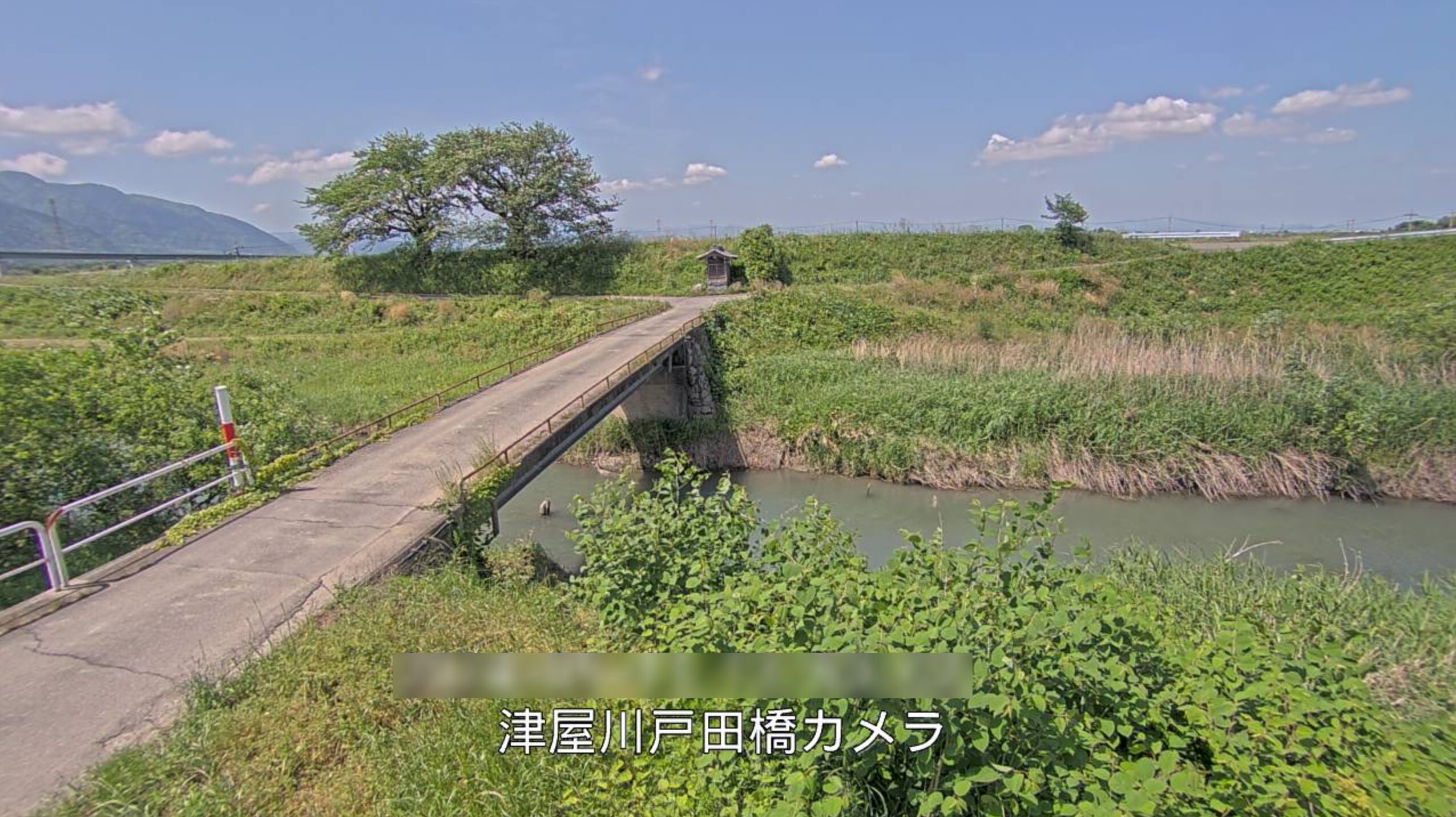 津屋川戸田橋ライブカメラ(岐阜県海津市南濃町戸田)