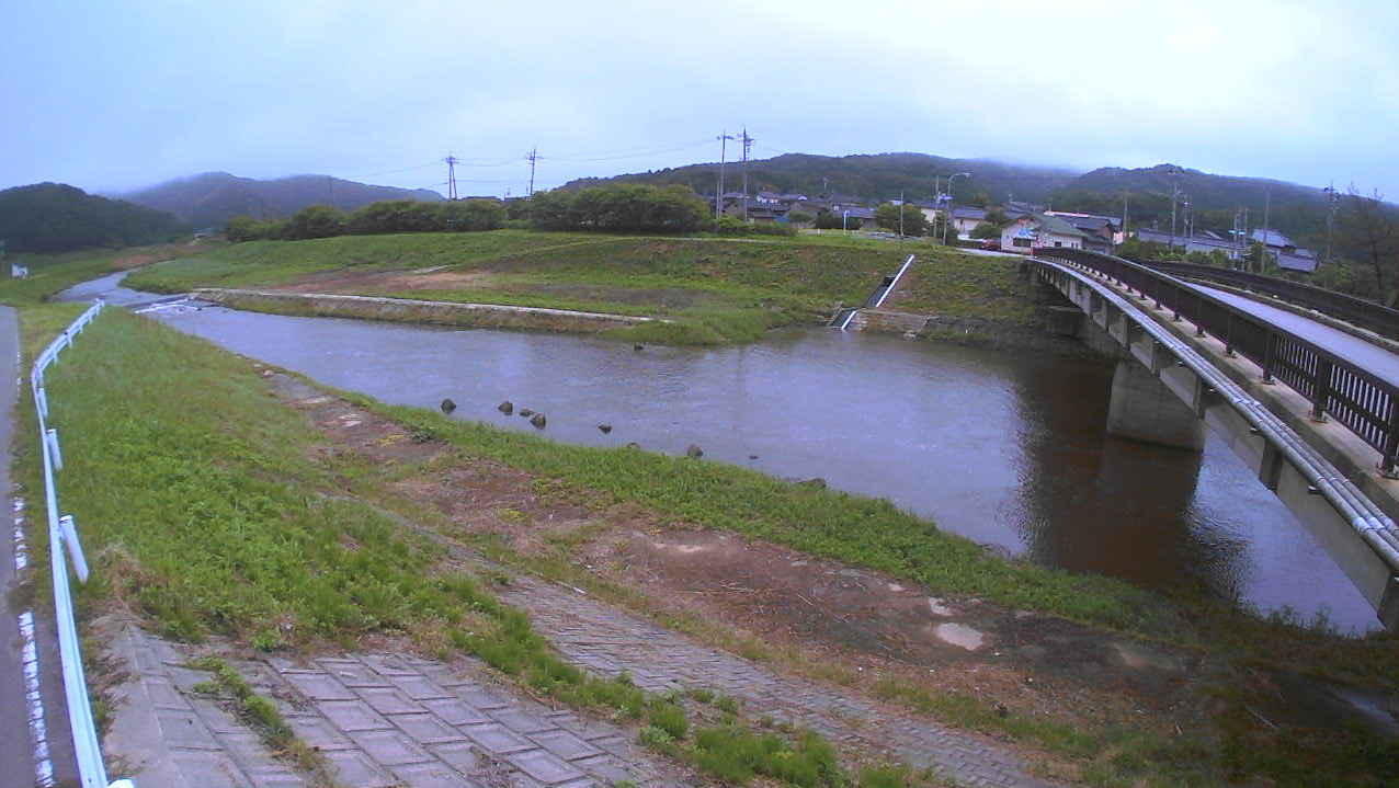 八ヶ川鹿磯橋ライブカメラ(石川県輪島市門前町道下)