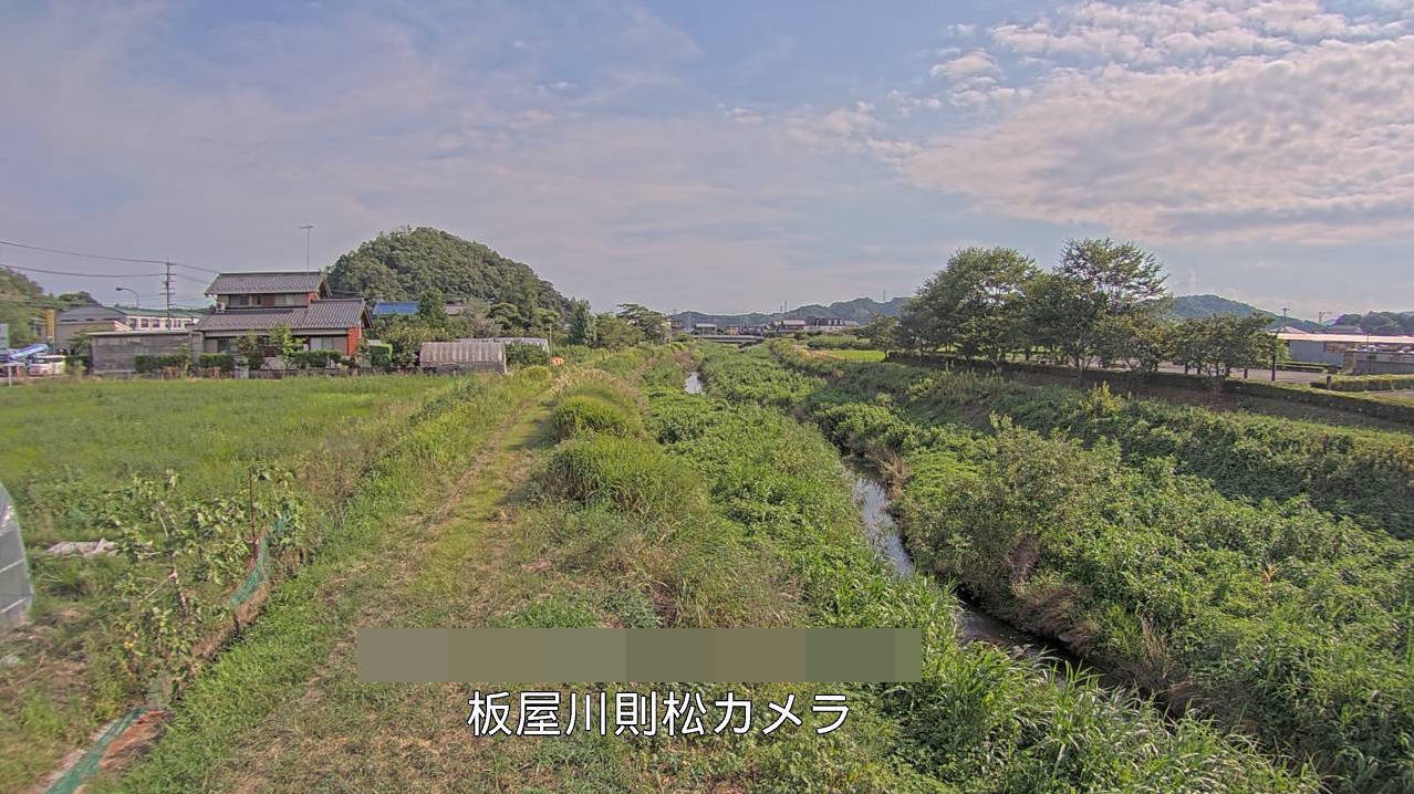板屋川則松ライブカメラ(岐阜県岐阜市則松)