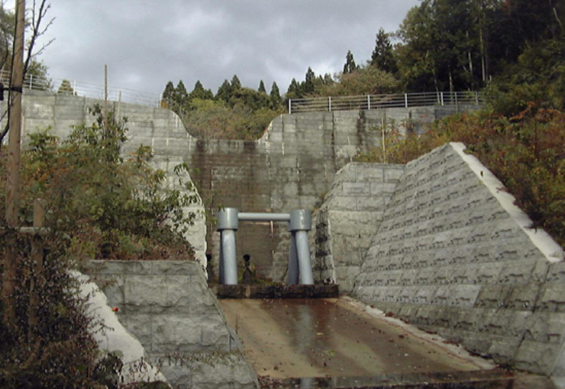 久那谷川吉原3号砂防堰堤ライブカメラ(鳥取県江府町吉原)