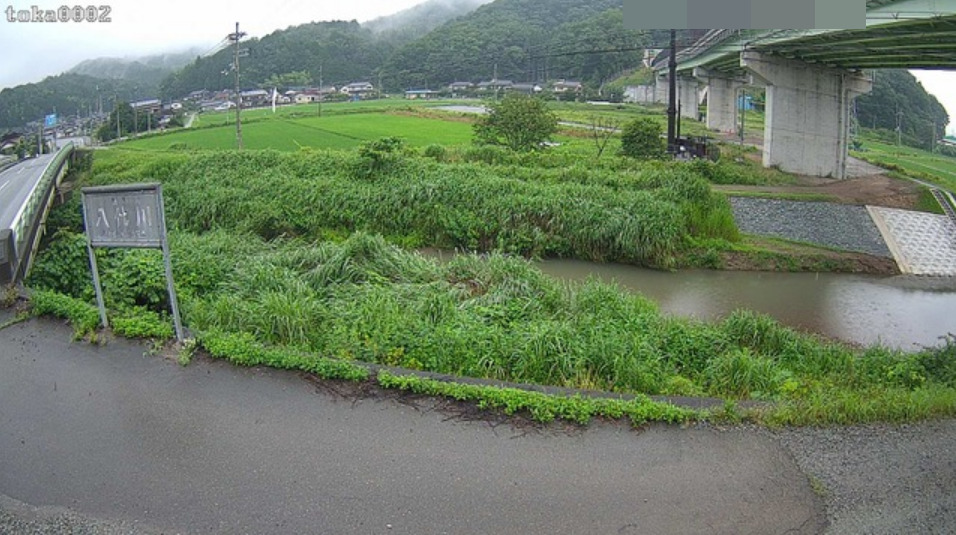 八代川藤井ライブカメラ(兵庫県豊岡市日高町竹貫)