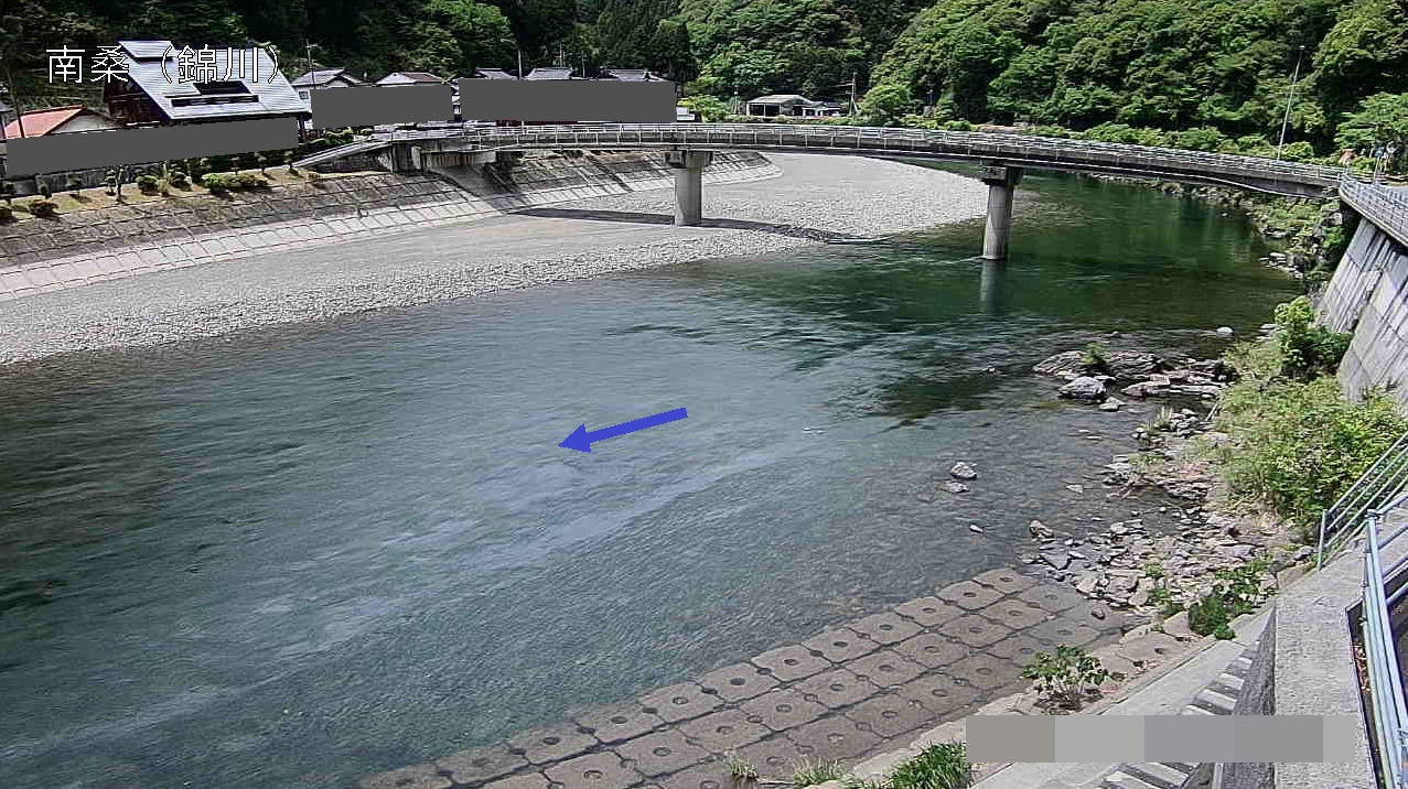 錦川南桑ライブカメラ(山口県岩国市美川町南桑)