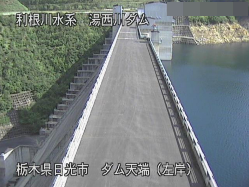 湯西川ダム上流第1ライブカメラ(栃木県日光市西川)