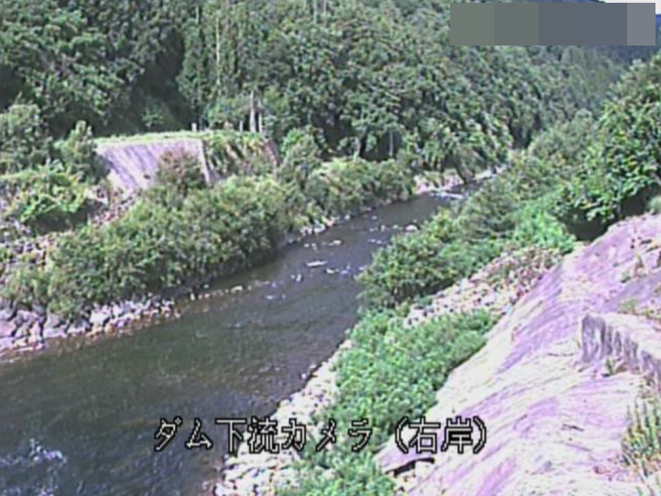 湯西川ダム下流第1ライブカメラ(栃木県日光市西川)