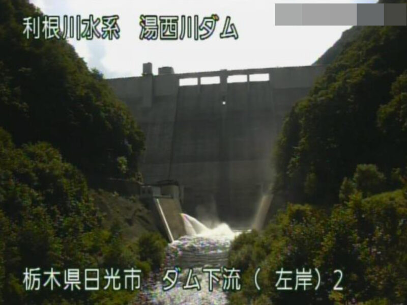 湯西川ダム下流第2ライブカメラ(栃木県日光市西川)