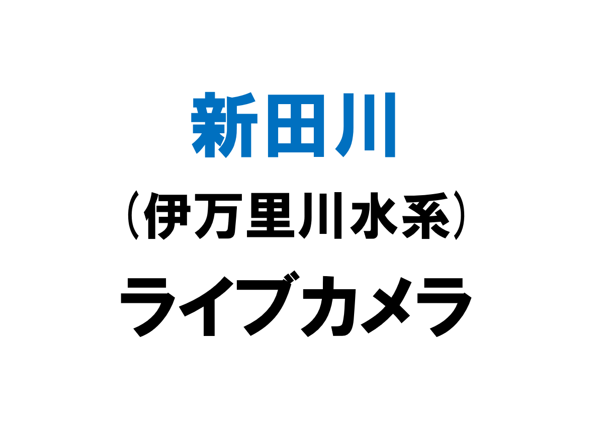 新田川(伊万里川水系)ライブカメラ一覧