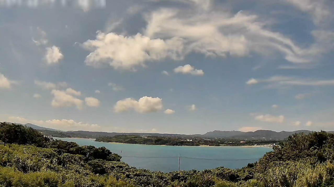 ホテルカヴァ古宇利大橋側ライブカメラ(沖縄県今帰仁村古宇利)