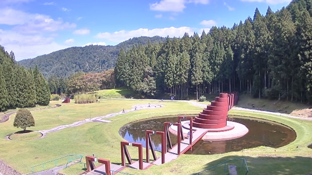 室生山上公園芸術の森ライブカメラ(奈良県宇陀市室生)