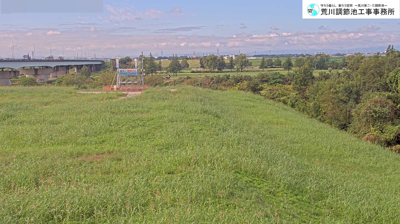 荒川羽根倉橋第2ライブカメラ(埼玉県さいたま市桜区)