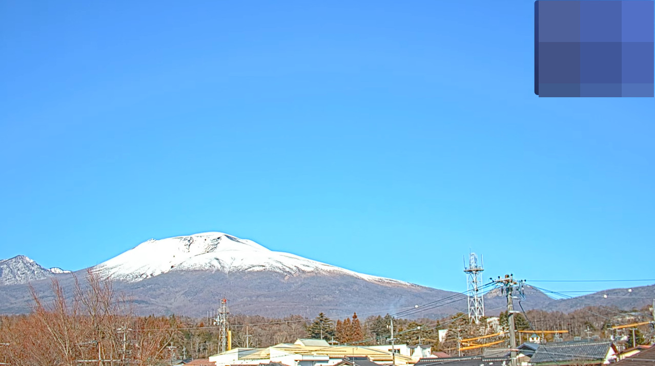 彩りチャンネル軽井沢ライブカメラ(長野県軽井沢町中軽井沢)