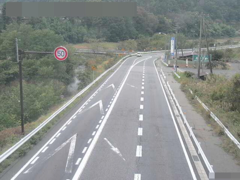 国道254号一ノ瀬ライブカメラ(長野県松本市三才山)
