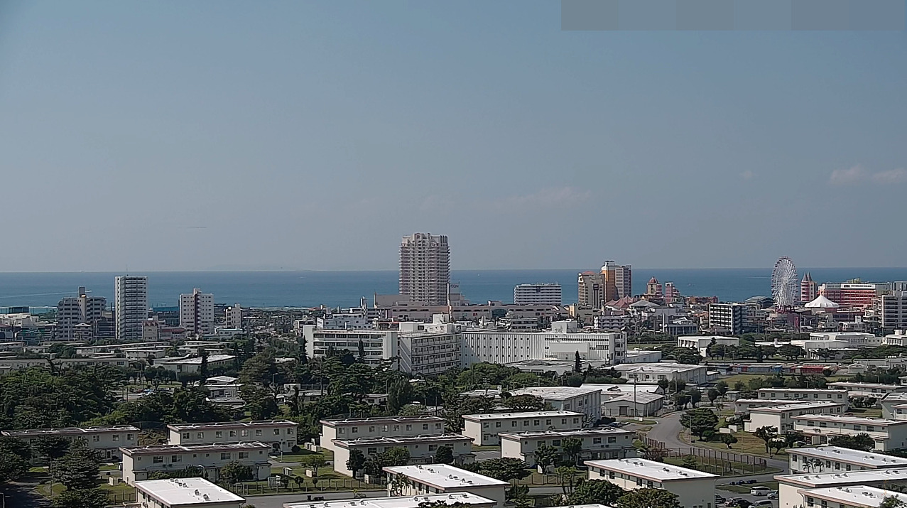 美浜タウンリゾートアメリカンビレッジライブカメラ(沖縄県北谷町吉原)