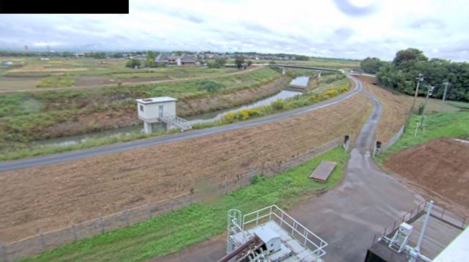 和田吉野川岡排水機場ライブカメラ(埼玉県東松山市岡)
