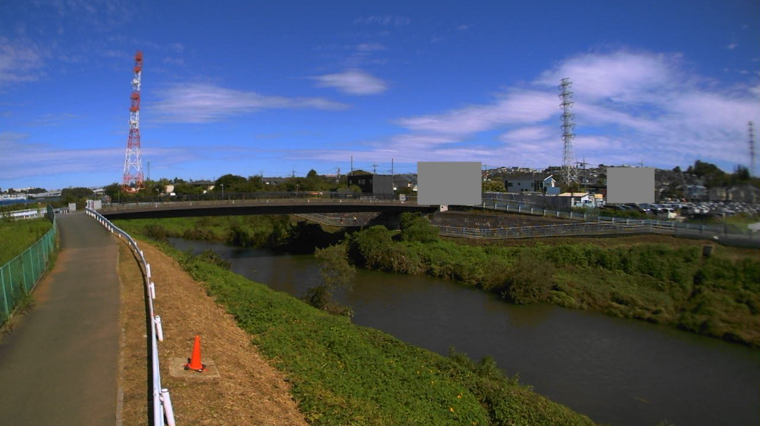 鶴見川八和らぎ橋ライブカメラ(神奈川県横浜市緑区)