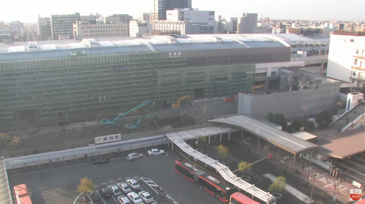 NST新潟駅前ライブカメラ(新潟県新潟市中央区)