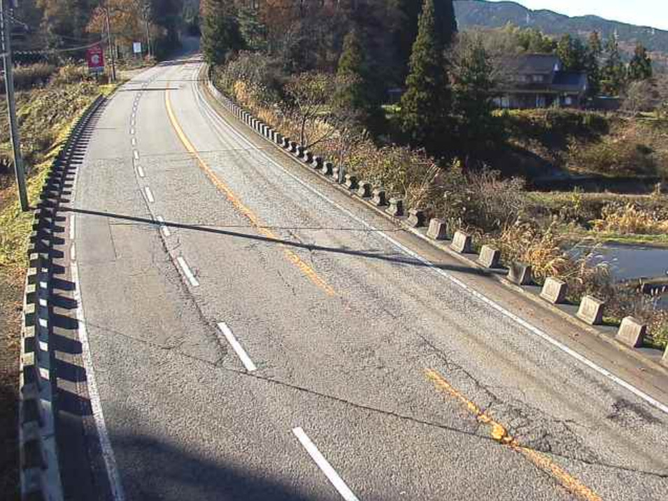 国道304号大鋸屋第2ライブカメラ(富山県南砺市大鋸屋)