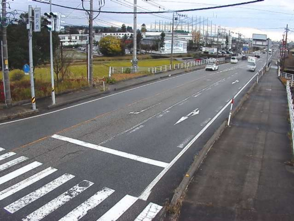 富山県道150号魚津入善線前沢ライブカメラ(富山県黒部市前沢)