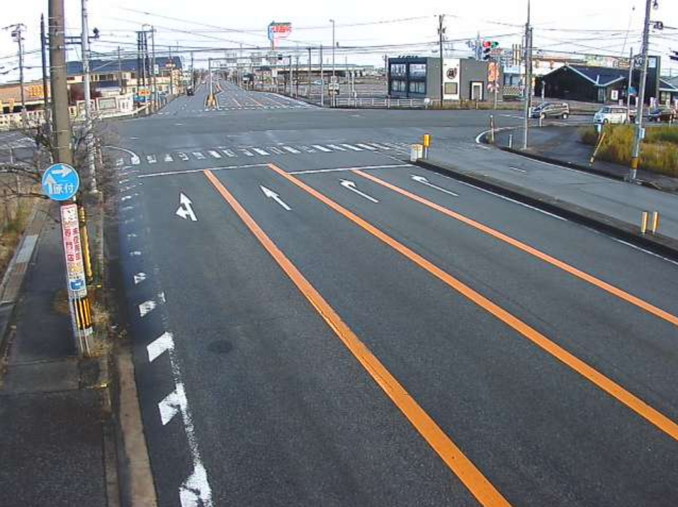 富山県道56号富山環状線新屋ライブカメラ(富山県富山市新屋)
