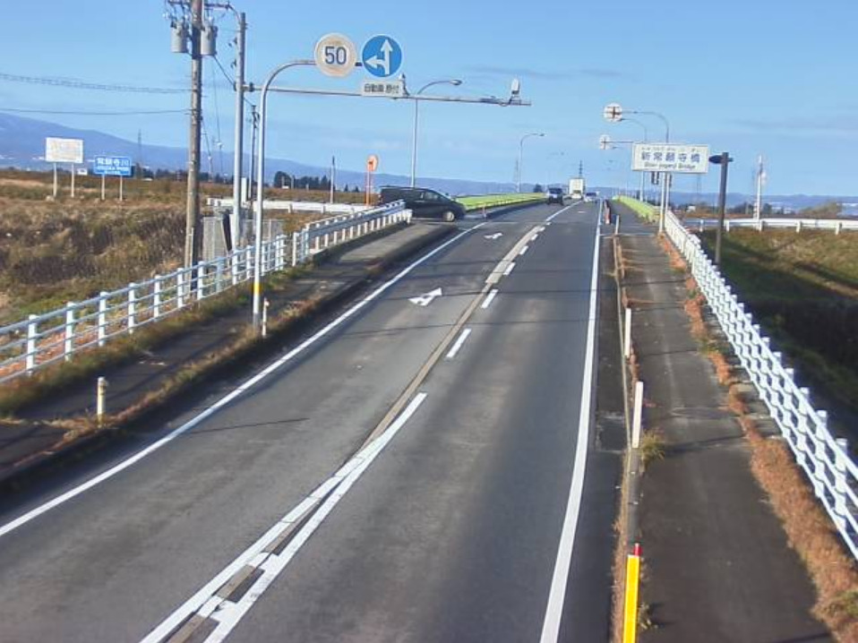 富山県道68号富山外郭環状線西大森ライブカメラ(富山県立山町西大森)
