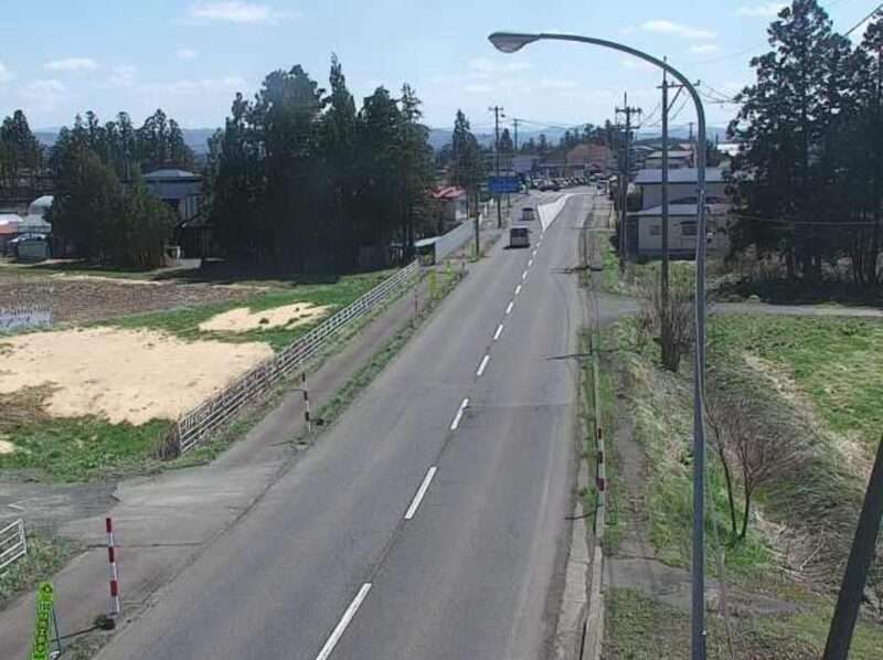 岩手県道13号盛岡和賀線二枚橋ライブカメラ(岩手県花巻市大畑)