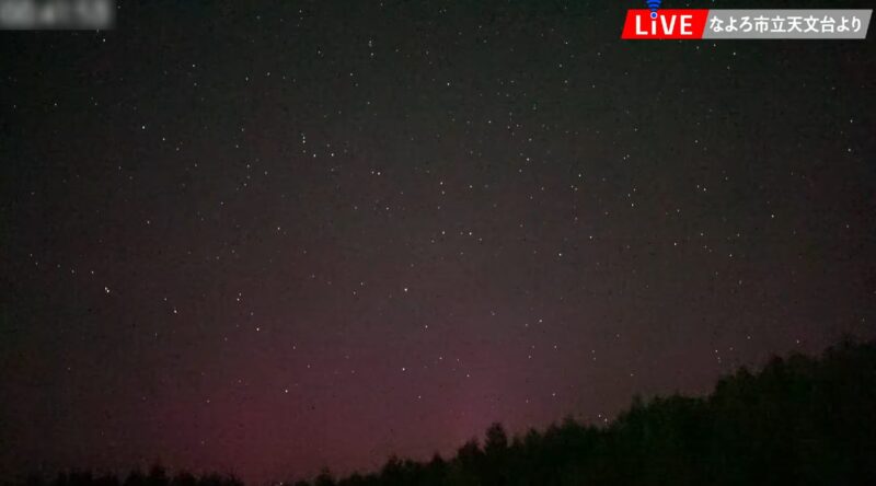 なよろ市立天文台きたすばる流星群ライブカメラ(北海道名寄市日進)